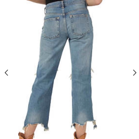 Free People Maggie Midrise Straight Jean size 24 - Picture 6 of 10